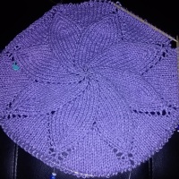 Star Flower Pinwheel Sweater
